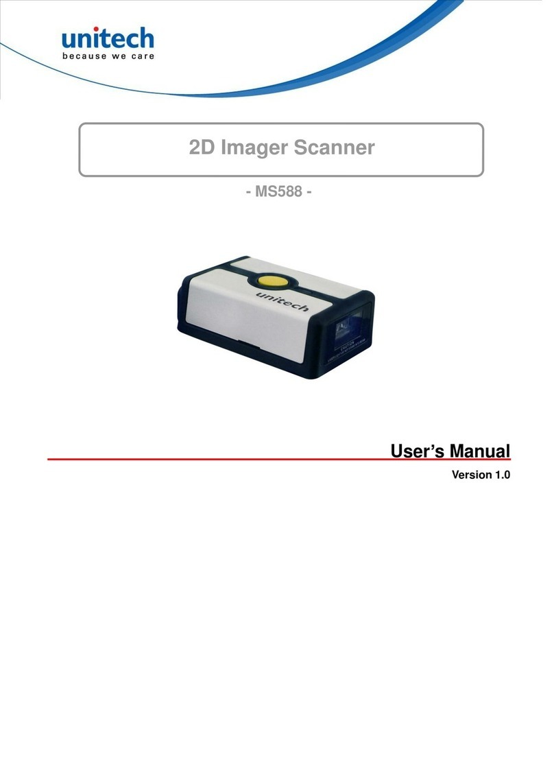 Unitech MS588 User manual Unitech MS588 User manual