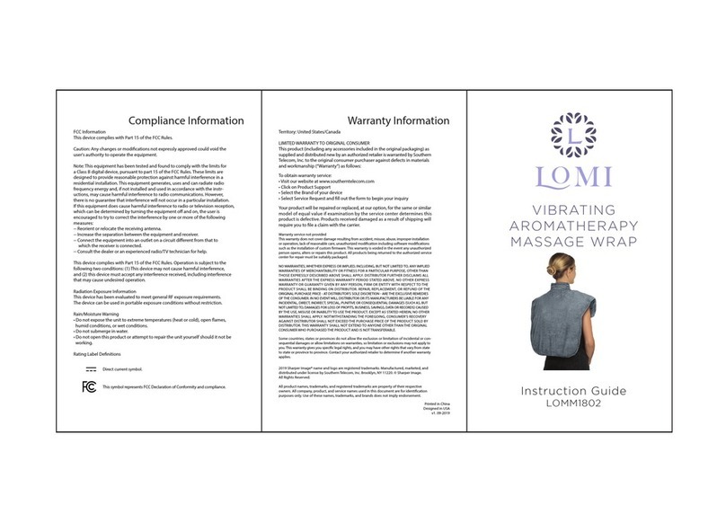 LOMI LOMM1802 Instruction guide