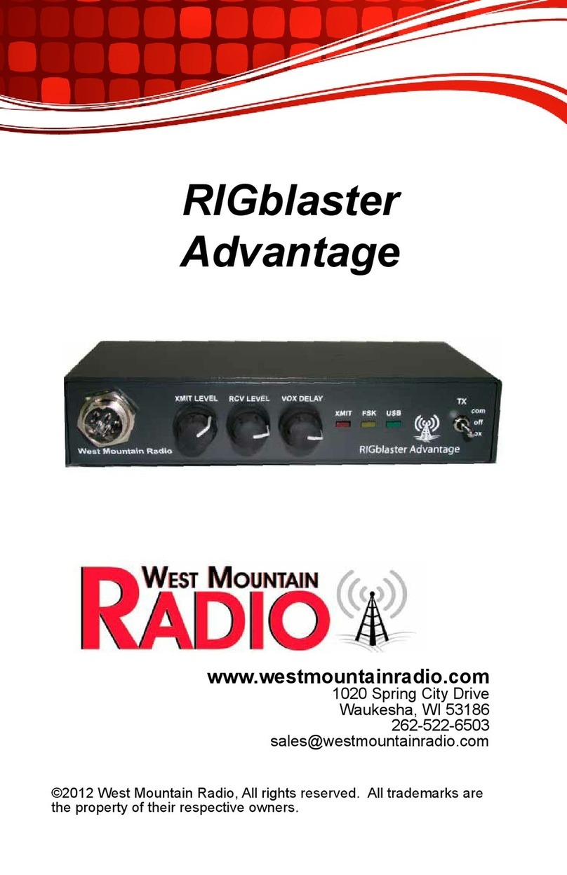 West Mountain Radio RIGblaster Advantage manual