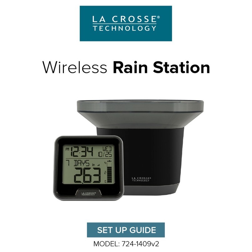 La Crosse Technology Wireless Rain Station User manual