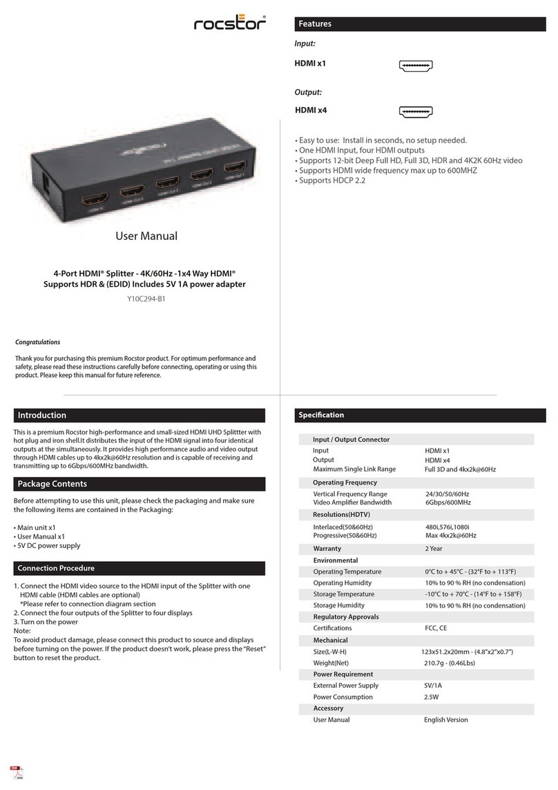 Rocstor Y10C294-B1 user manual