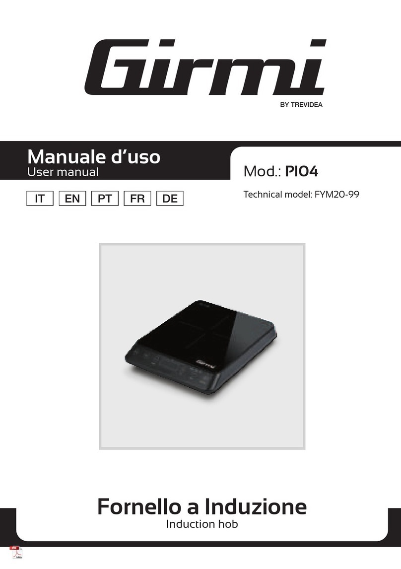 TREVIDEA Girmi PI04 user manual