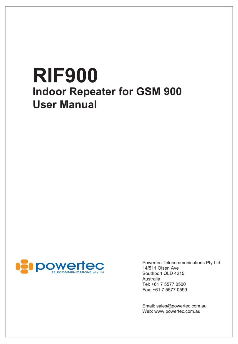 Power Tec RIF900 user manual