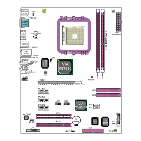 SOLTEK SL-K890-754G User manual