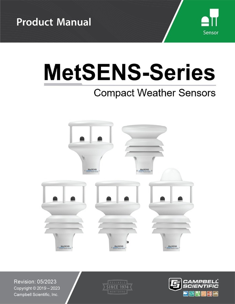 Campbell MetSENS Series User manual
