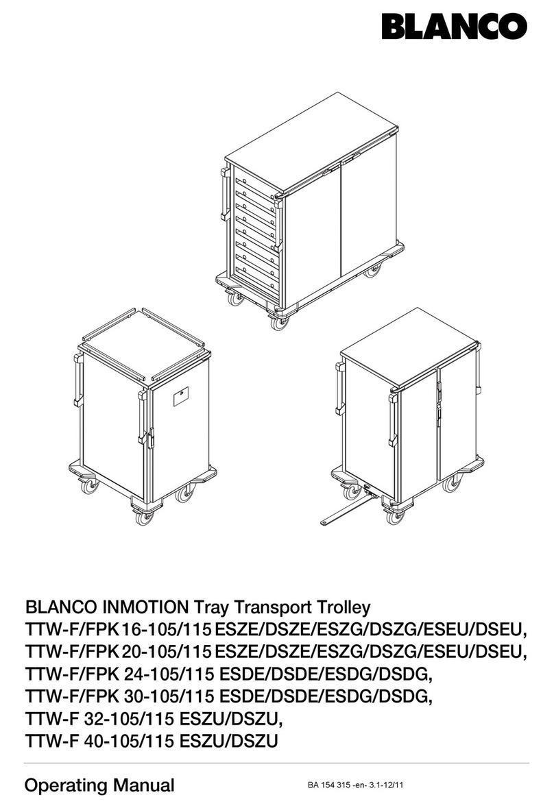 Blanco INMOTION TTW-F 16-105 ESZE User manual