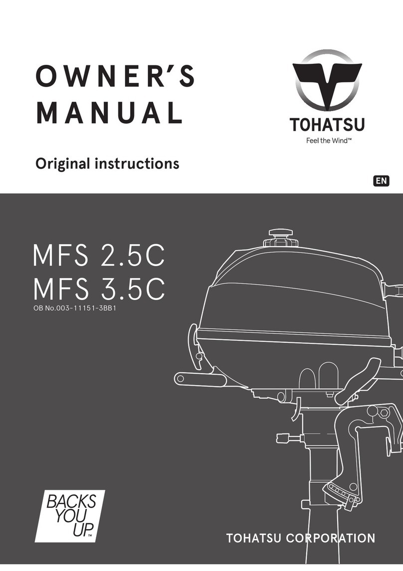 TOHATSU MFS 25C owner's manual