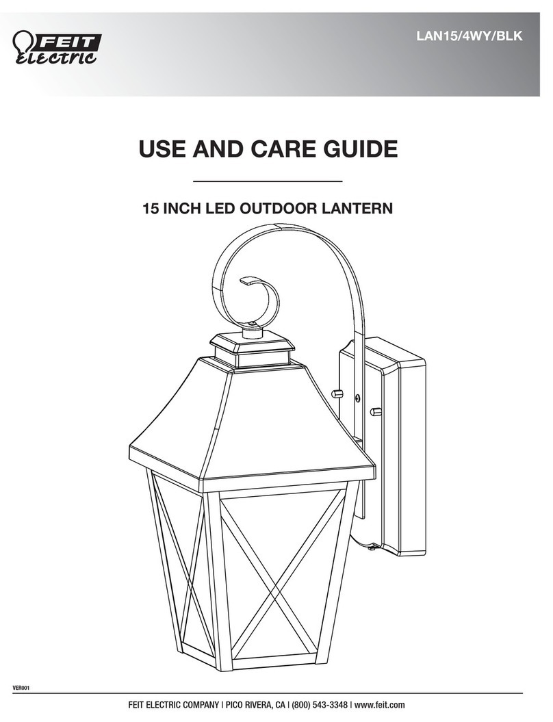Feit Electric LAN15/4WY/BLK User manual Feit Electric LAN15/4WY/BLK User manual
