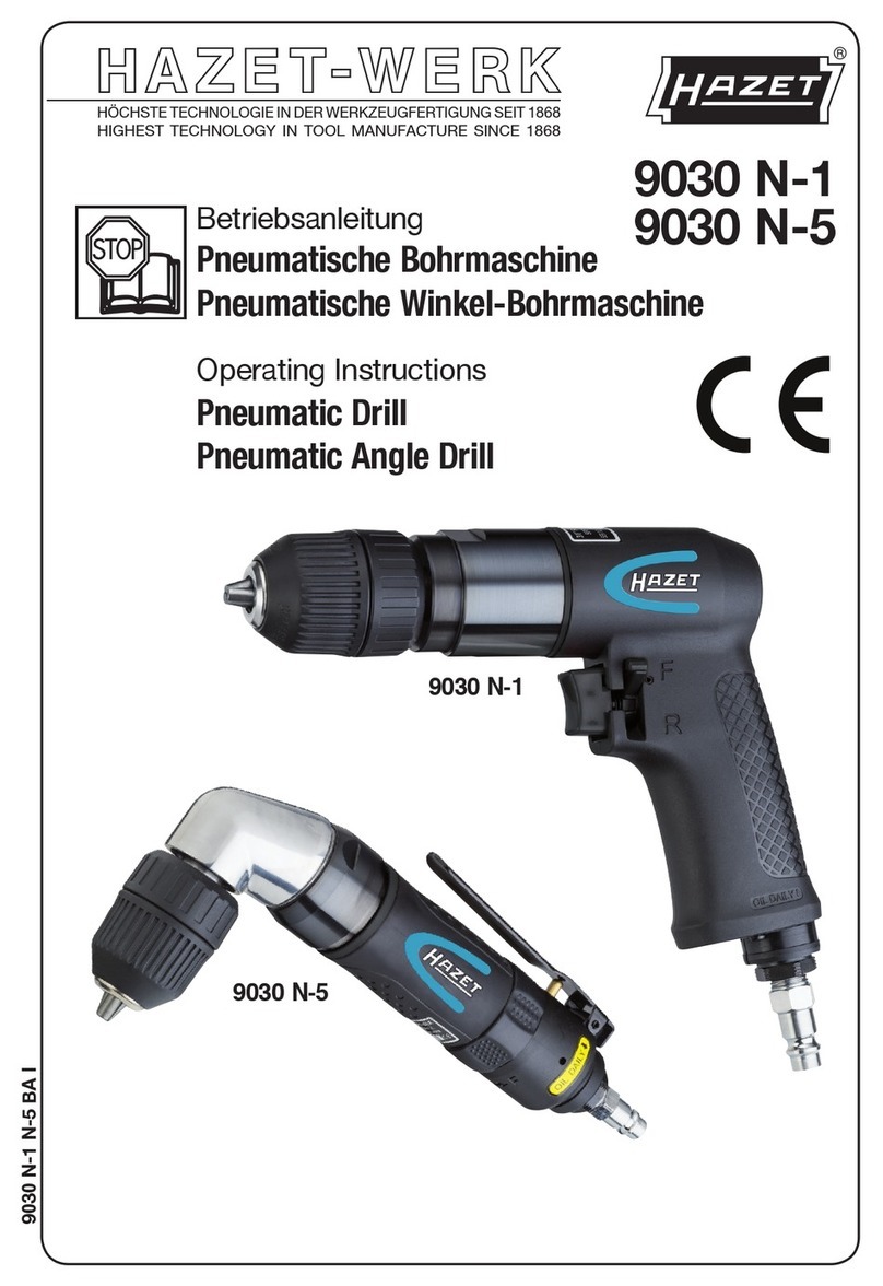 Hazet 9030 N-1 operating instructions
