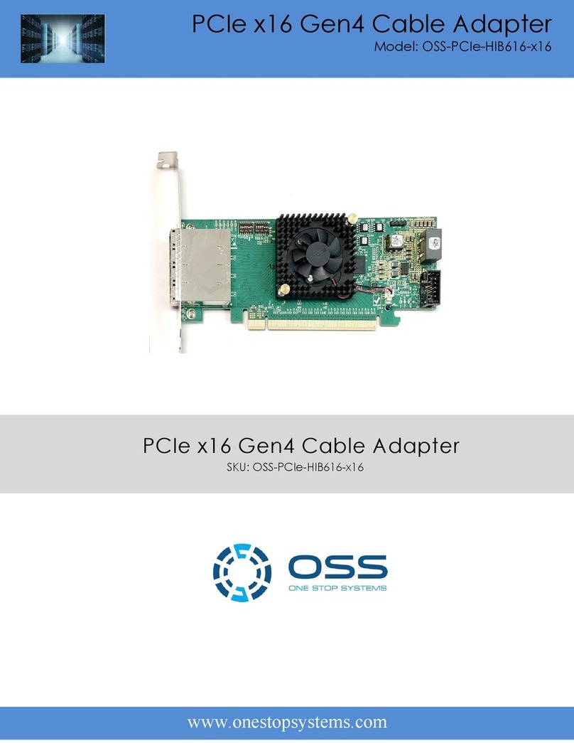 OSS OSS-PCIe-HIB616-x16 manual