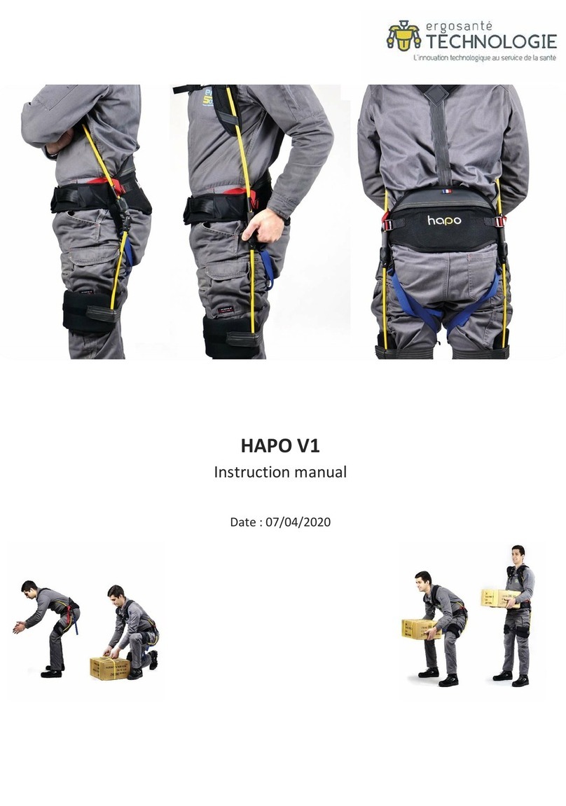 Ergosante Technologie HAPO V1 instruction manual