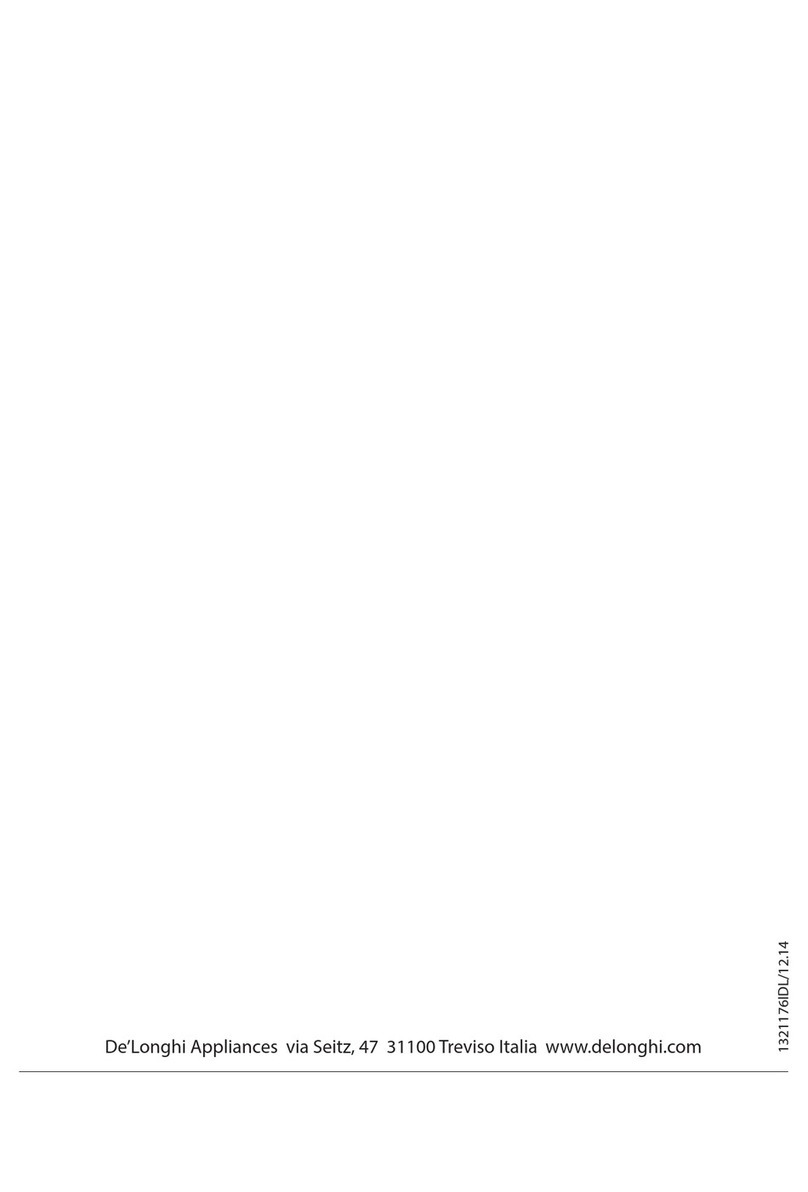 DeLonghi ICM15720.BKICM Series manual