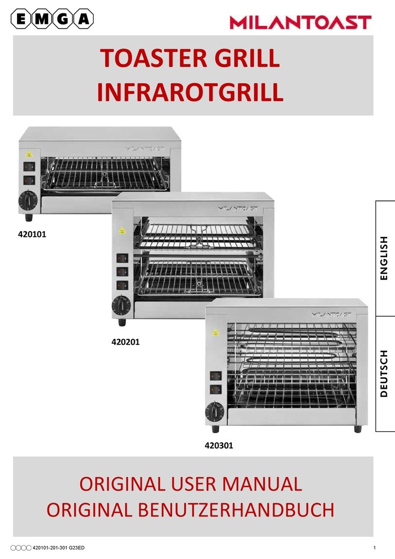 Milantoast 420101 Product information sheet