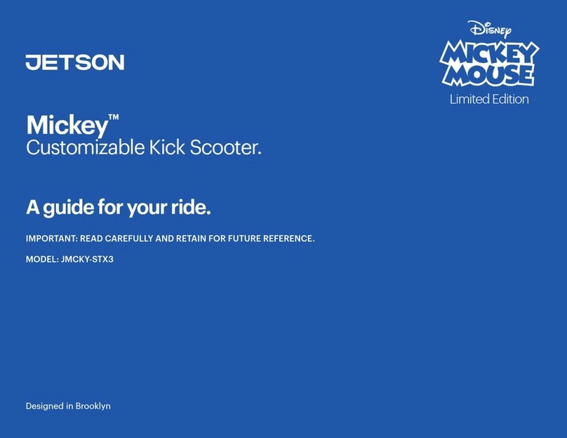 Jetson Disney Mickey Mouse JMCKY-STX3 User manual