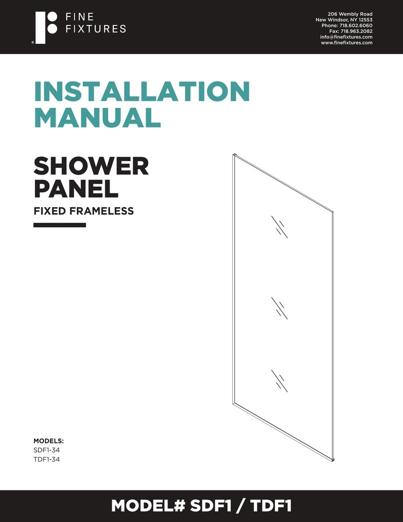 fine fixtures SDF1 installation manual fine fixtures SDF1 installation manual