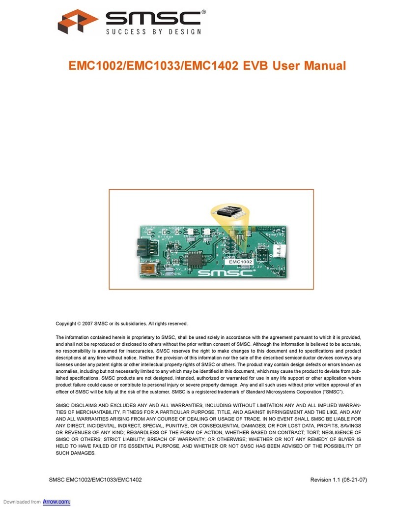 SMSC EMC1002 User manual