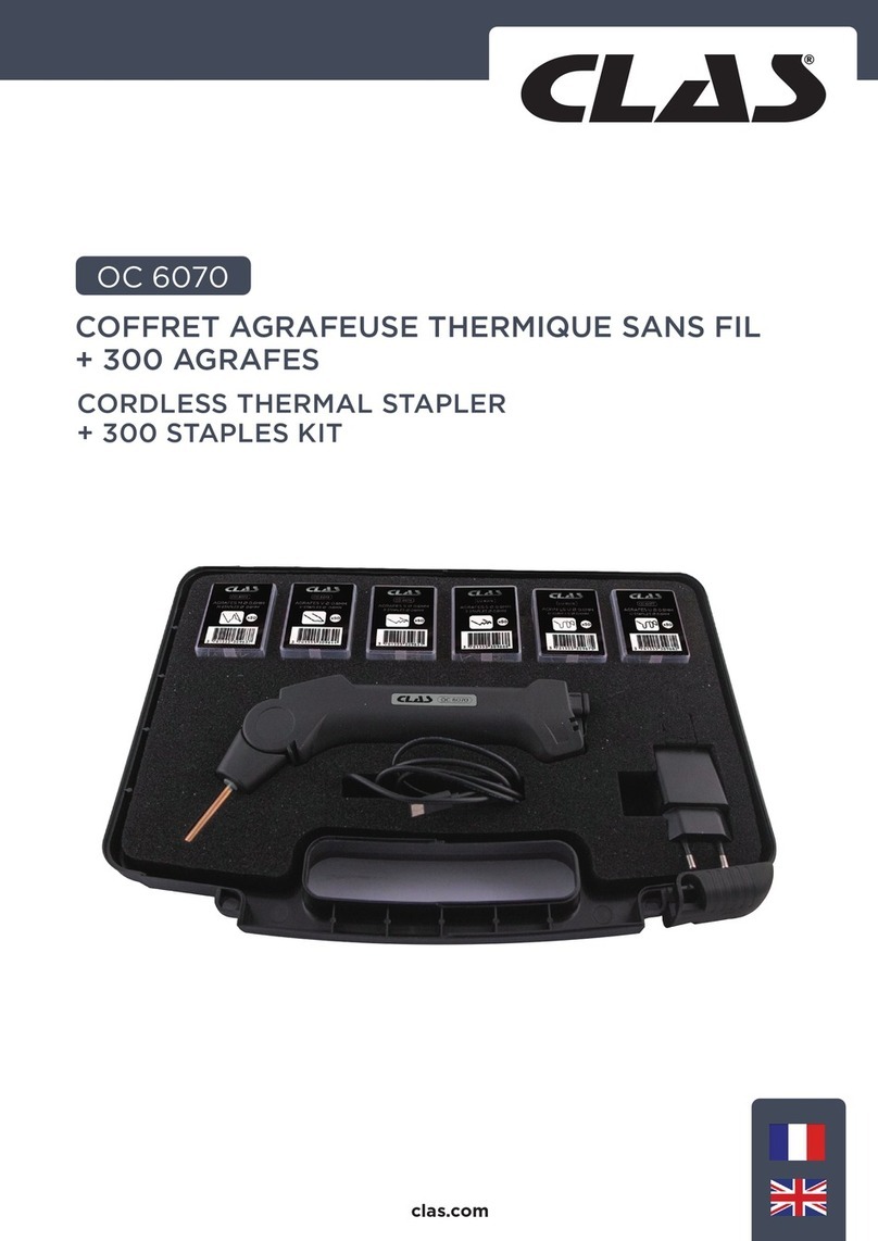 CLAS OC 6070 instruction manual