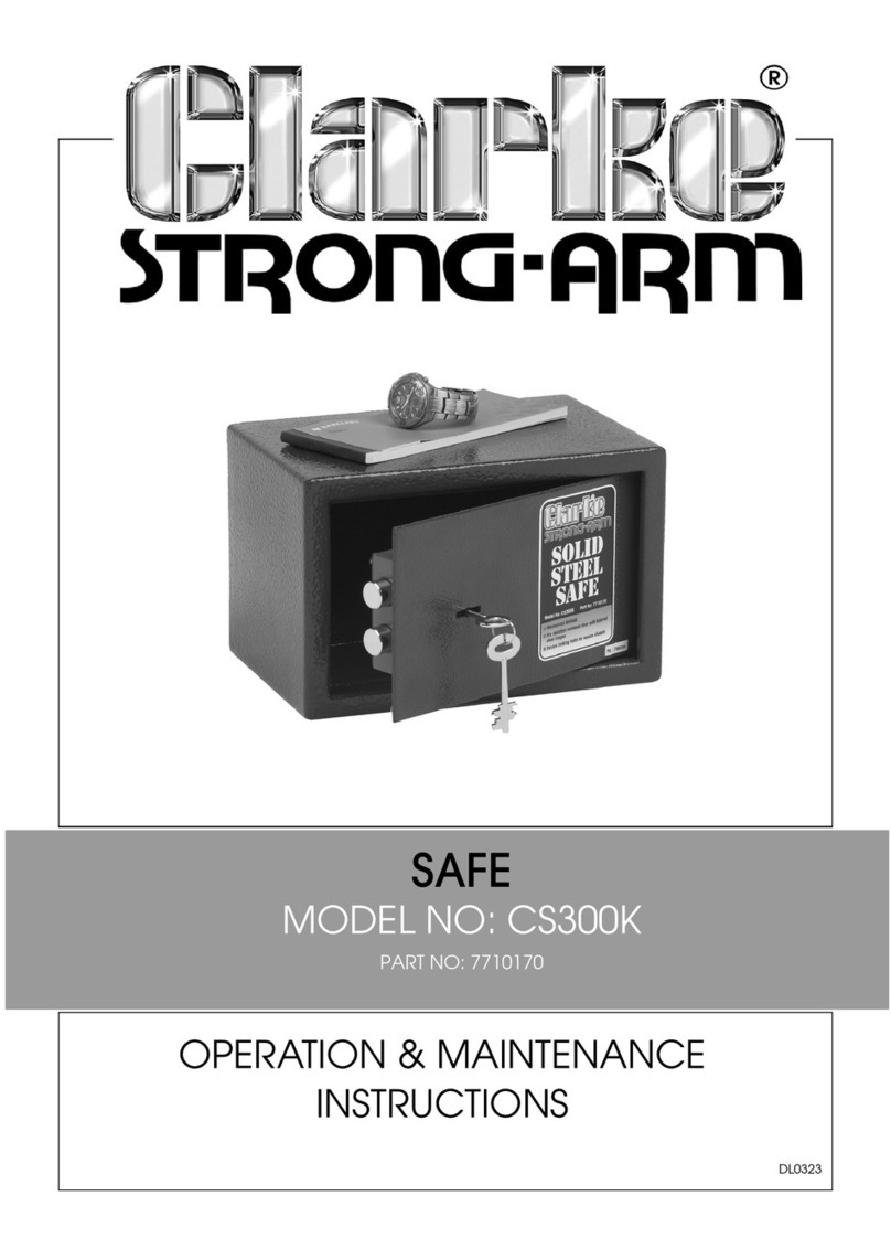 Clarke STRONG-ARM CS300K Instruction Manual