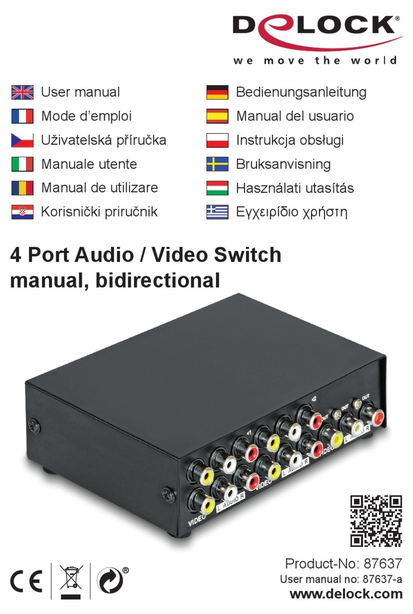 DeLOCK 87637 User manual DeLOCK 87637 User manual