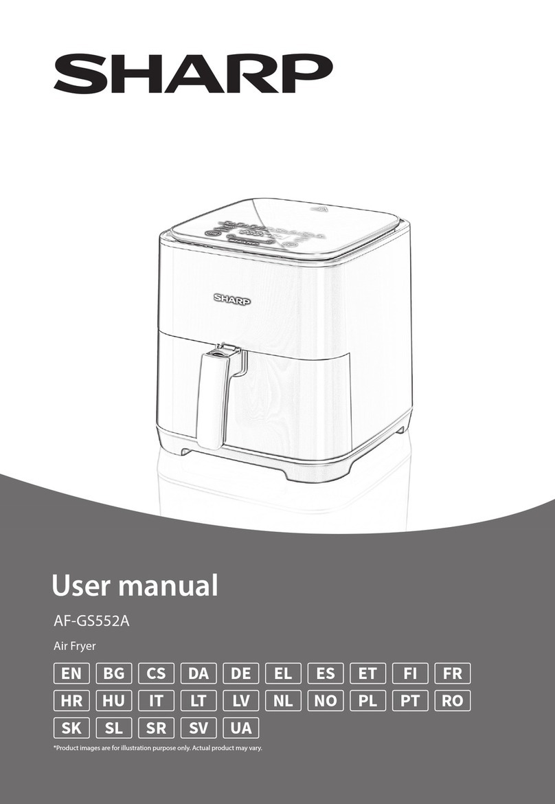 Sharp AF-GS552A User manual