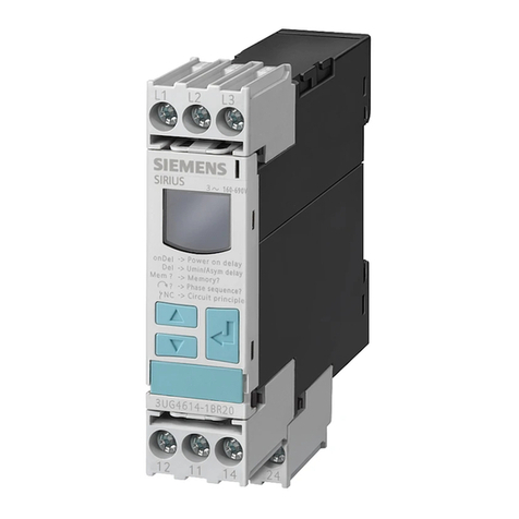 Siemens SIRIUS 3UG4617 User manual