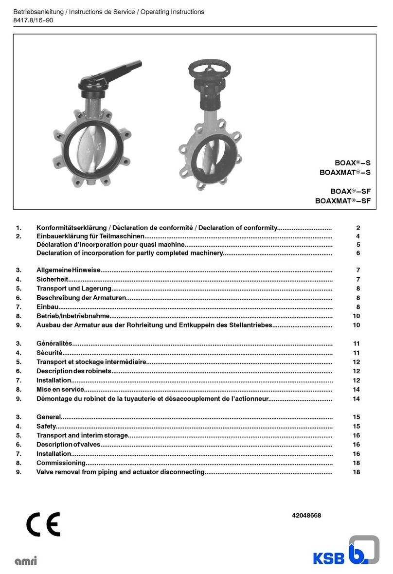 KSB BOAX-S operating instructions