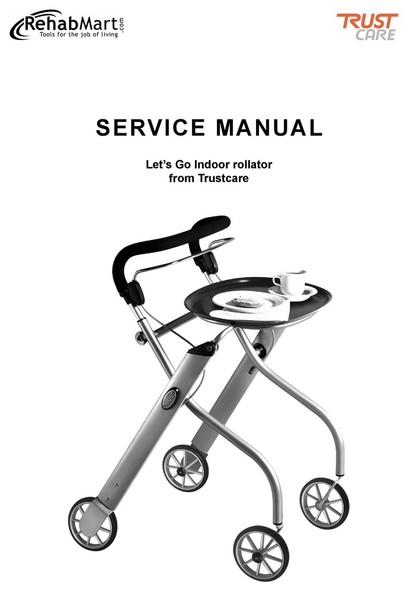 Rehabmart Trustcare Let's Go Service manual