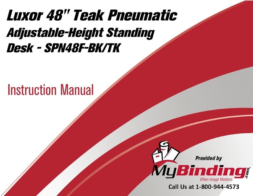 MyBinding Luxor SPN48F-BK instruction manual MyBinding Luxor SPN48F-BK instruction manual