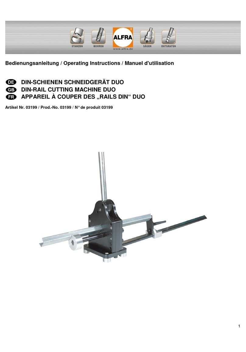 ALFRA 03199 operating instructions