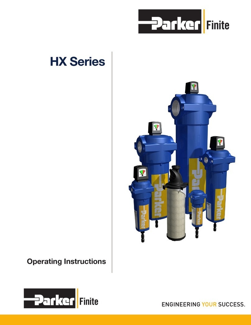 Parker HX Series User manual Parker HX Series User manual