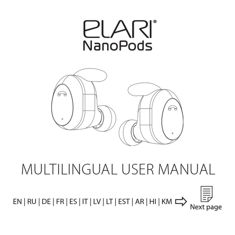 Elari NanoPods user manual