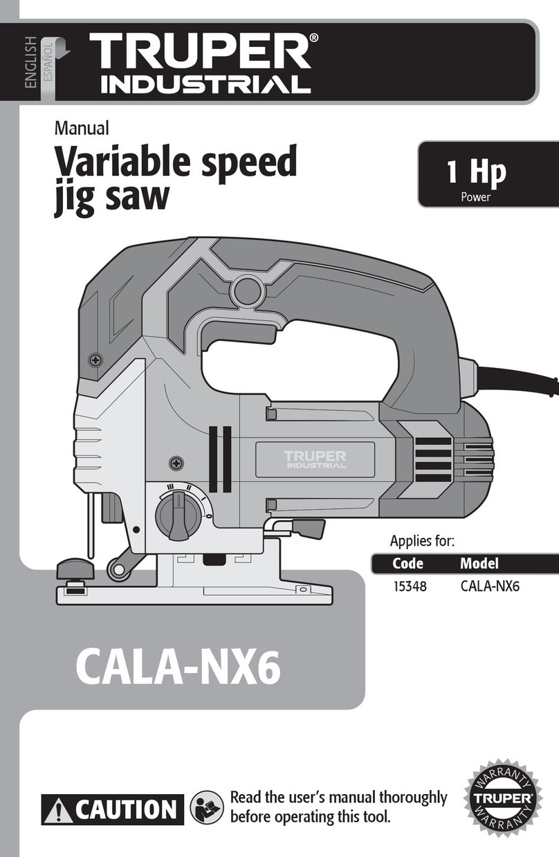 Truper CALA-NX6 User manual