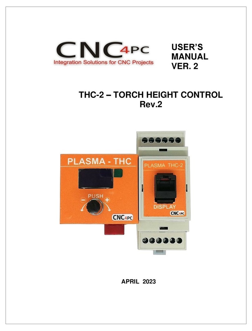CNC4PC THC-2 User manual