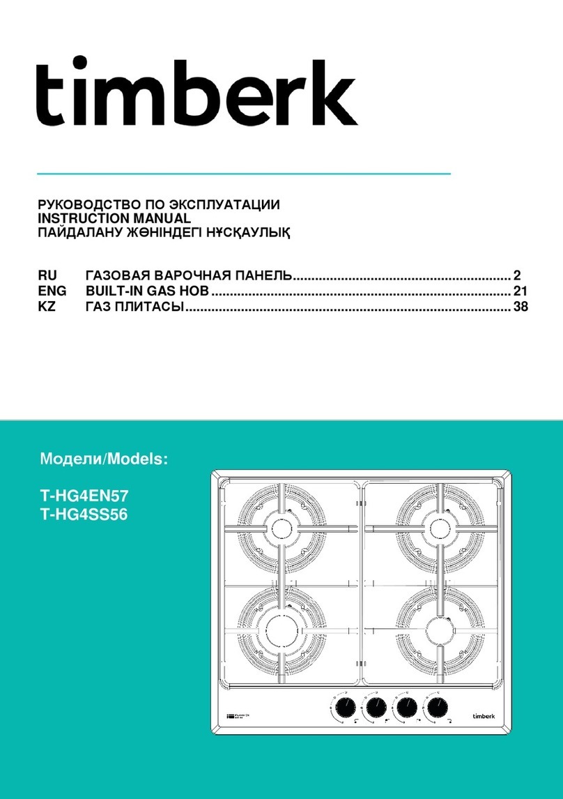 Timberk T-HG4EN57 instruction manual