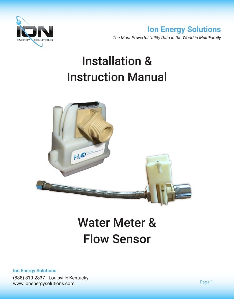 Ion Energy Solutions M54122 Installation instructions manual