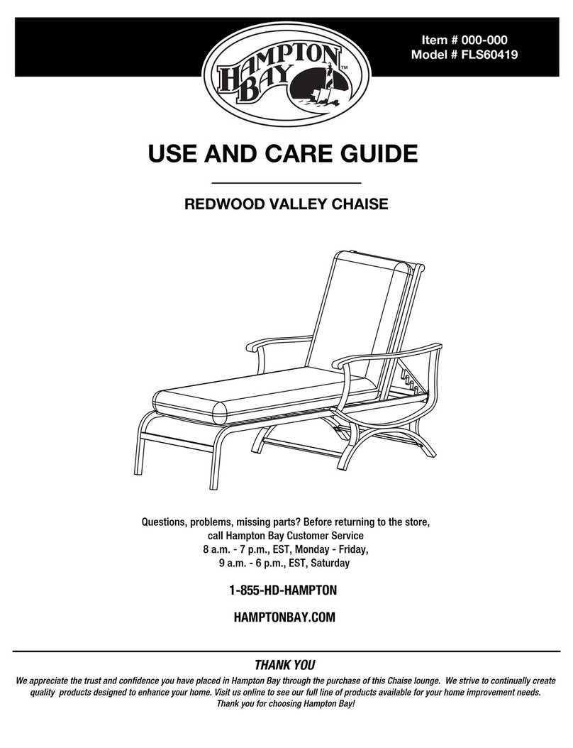 HAMPTON BAY REDWOOD VALLEY FLS60419 User manual HAMPTON BAY REDWOOD VALLEY FLS60419 User manual