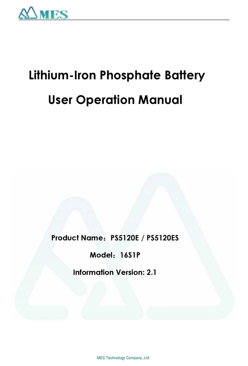 MES 16S1P User's operation manual