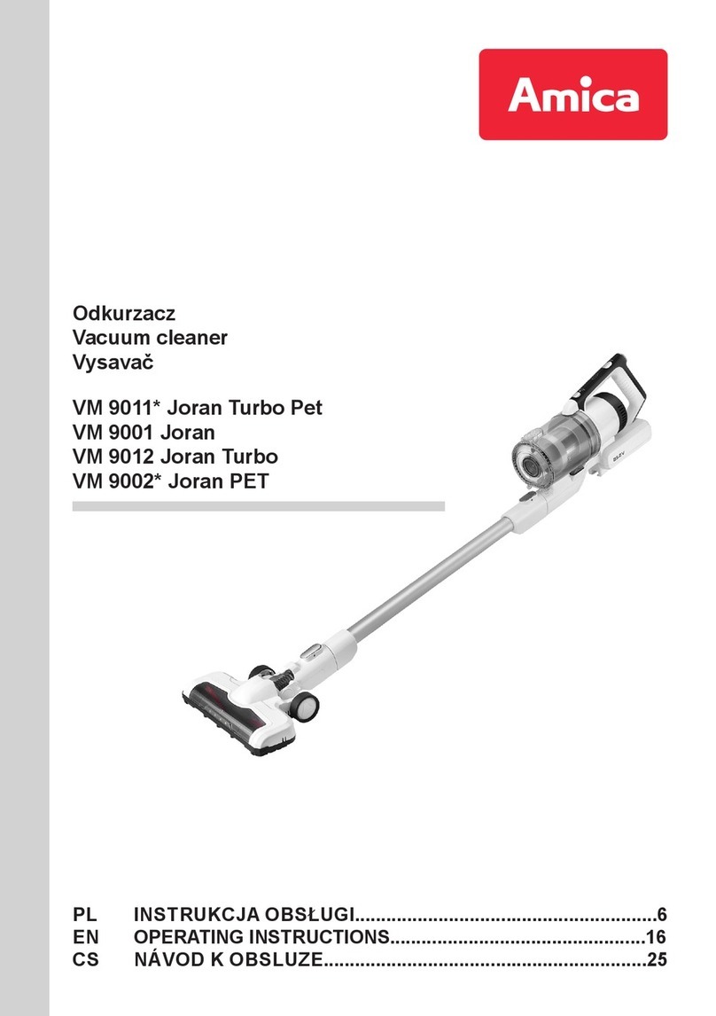 Amica VM 9011 Joran Turbo Pet User manual