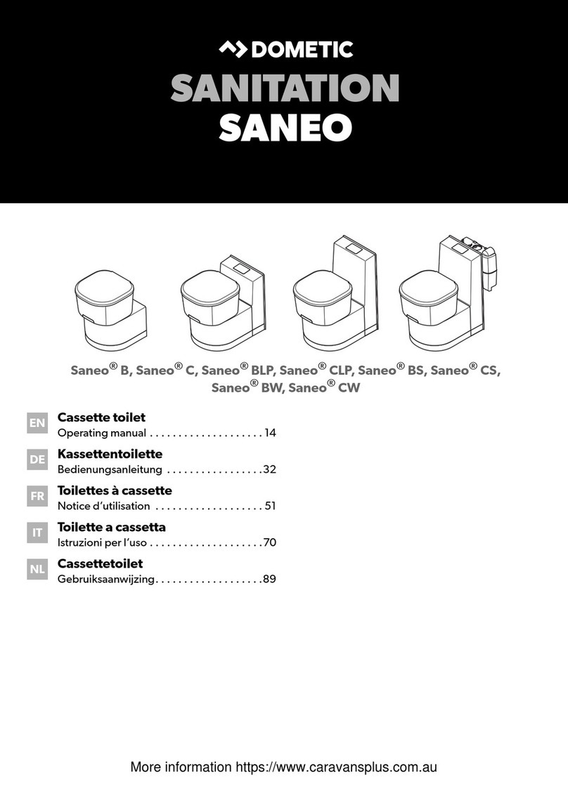 Dometic Saneo B User manual