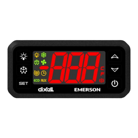 Emerson Dixell XR20CH Wiring diagram