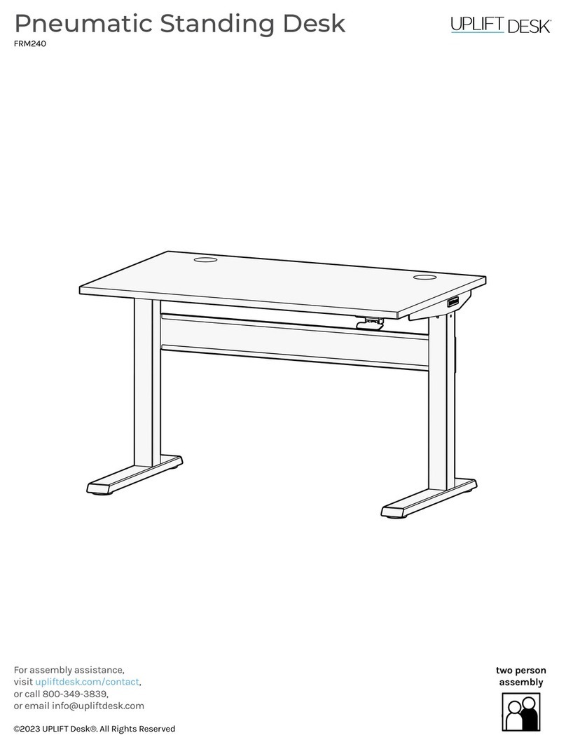 Uplift Desk FRM240 User manual