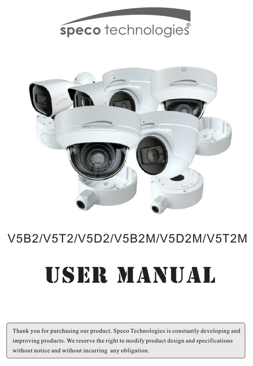 Speco V5B2 user manual