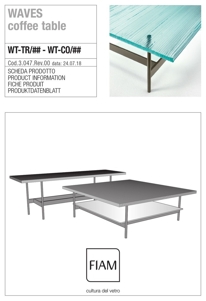 FIAM. WAVES WT-TR Series User manual