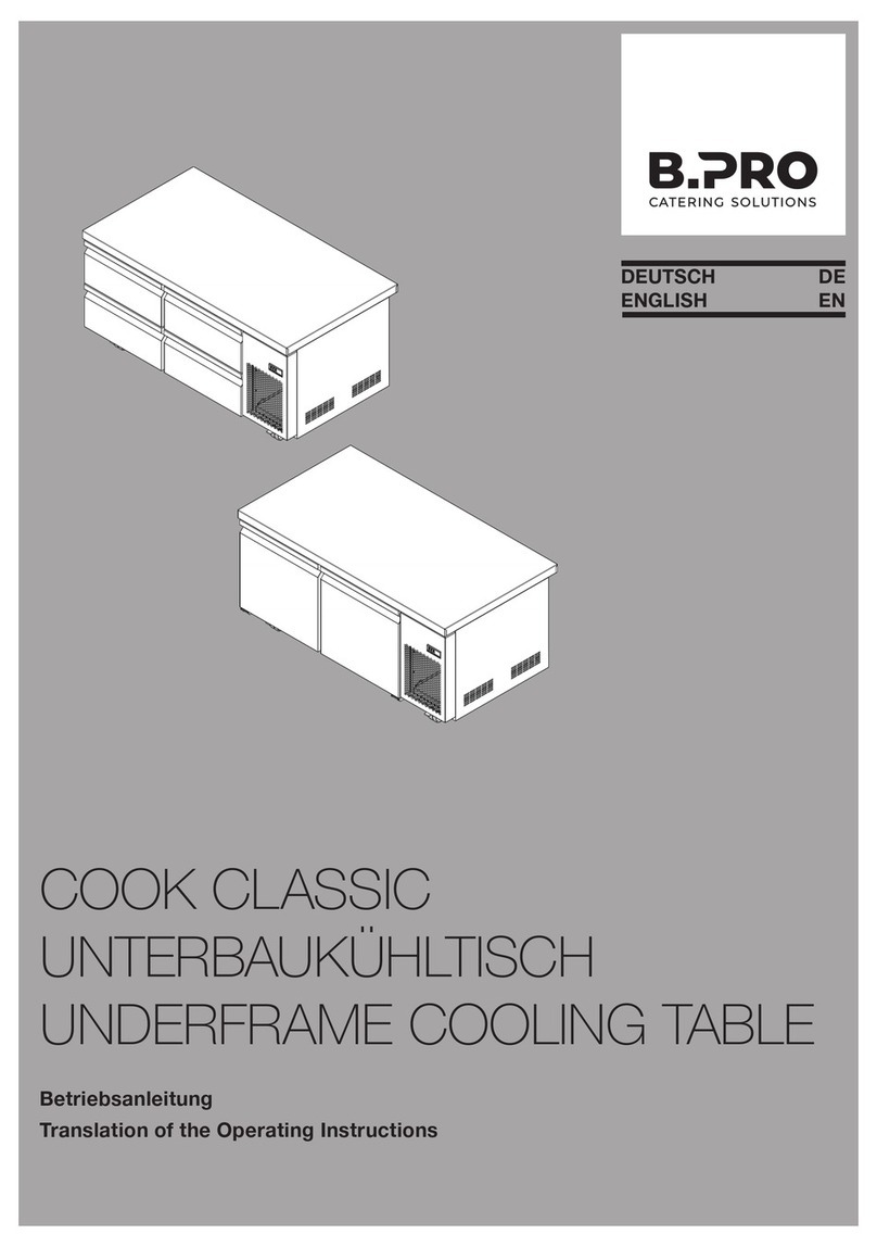 B.Pro COOK CLASSIC BC UCT 2D Translation of the operating instructions