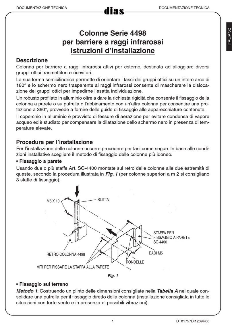DIAS 4498 Series installation instructions