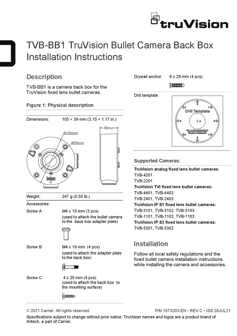 TruVision TVB-BB1 User manual