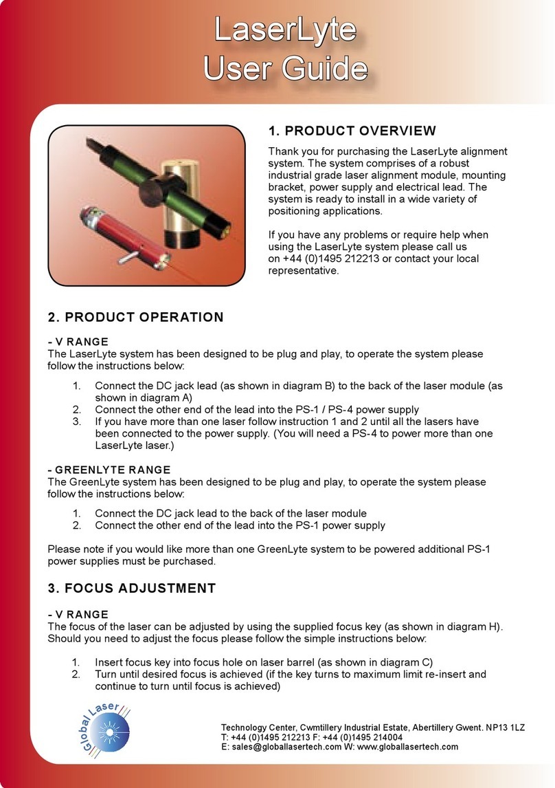 Global Laser LaserLyte User manual Global Laser LaserLyte User manual