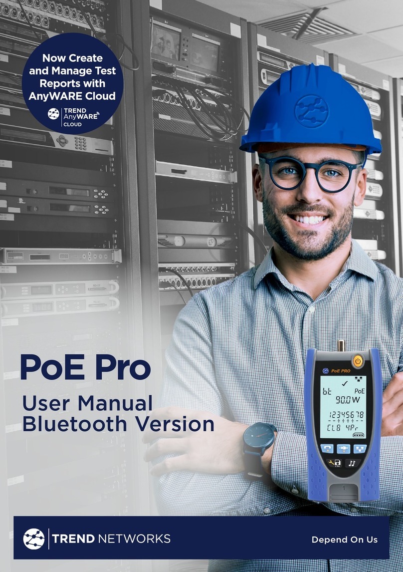 TREND NETWORKS PoE Pro user manual