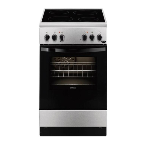 Zanussi ZCV55001XA User manual