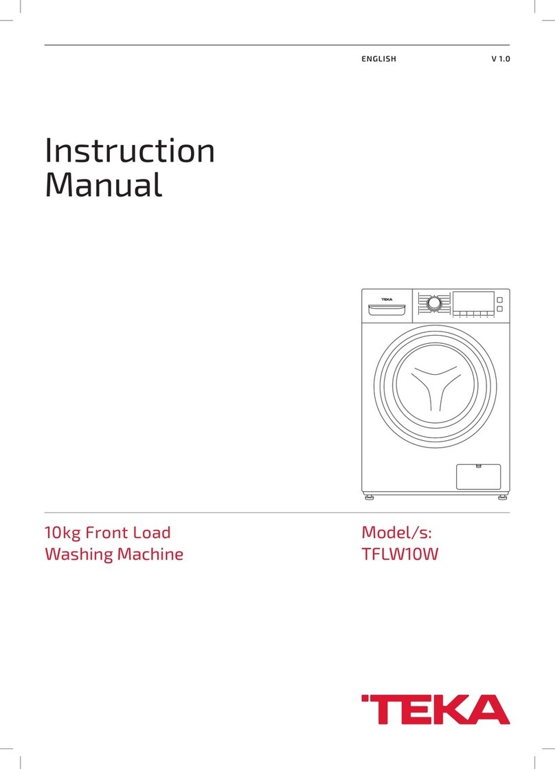 Teka TFLW10W User manual Teka TFLW10W User manual